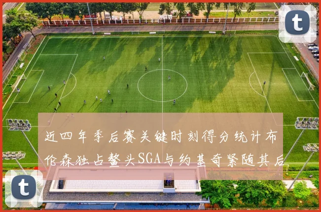 近四年季后赛关键时刻得分统计布伦森独占鳌头SGA与约基奇紧随其后